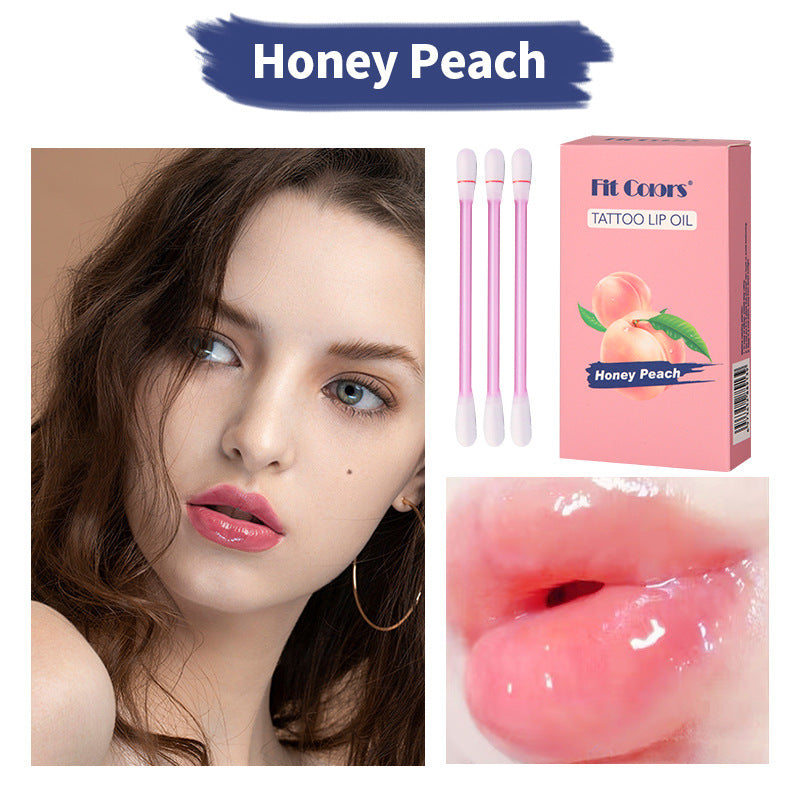 Fit Colors Cotton Swab Oil Lip Gloss Disposable Non-stick Cup Liquid Lipstick