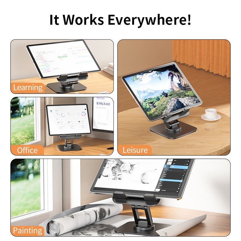360 Degree Rotating Fotable Phone Stand Holder Pad Holder