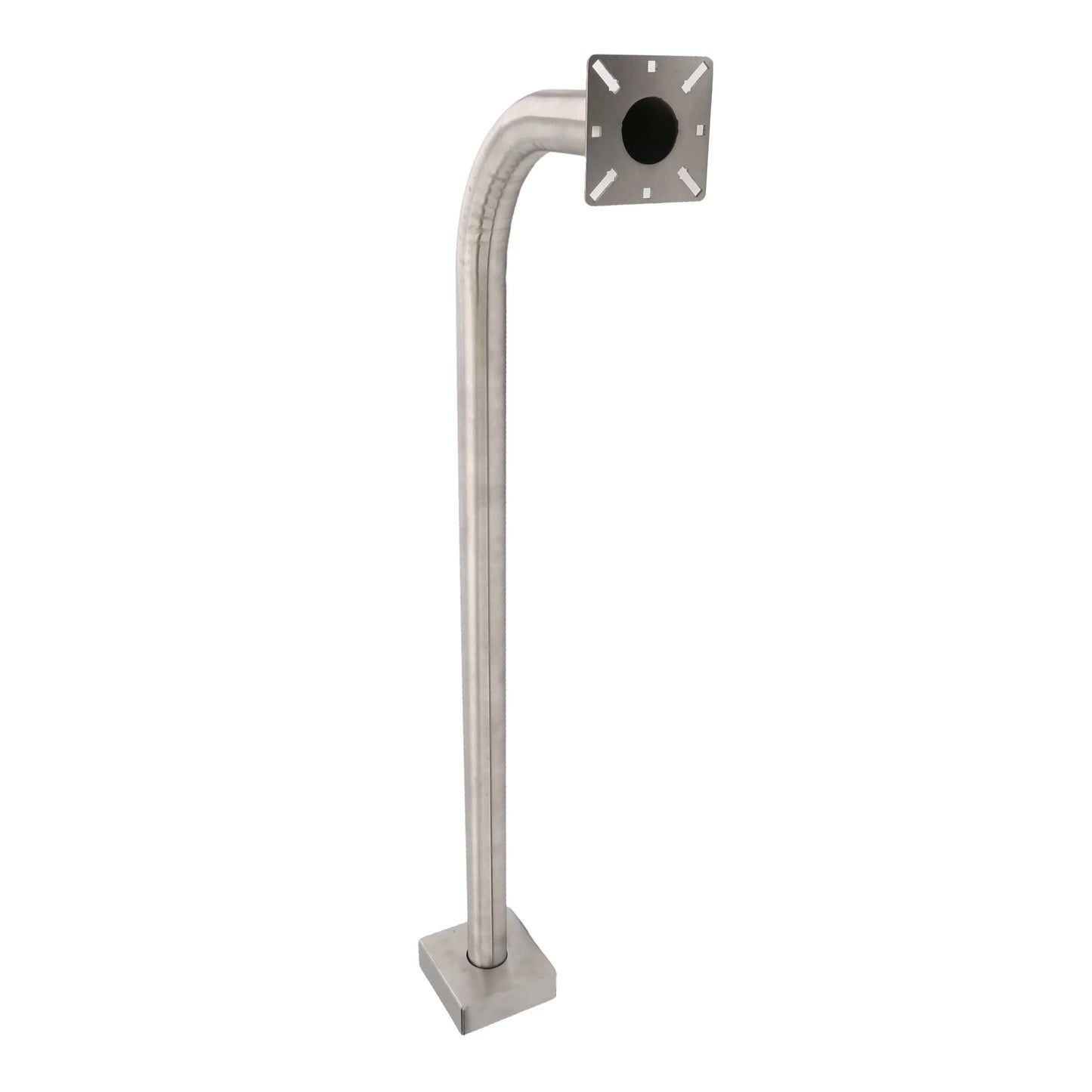 42 Inch Stainless Steel Back Ledge/Guard Rail, 4" High, Commercial Grade