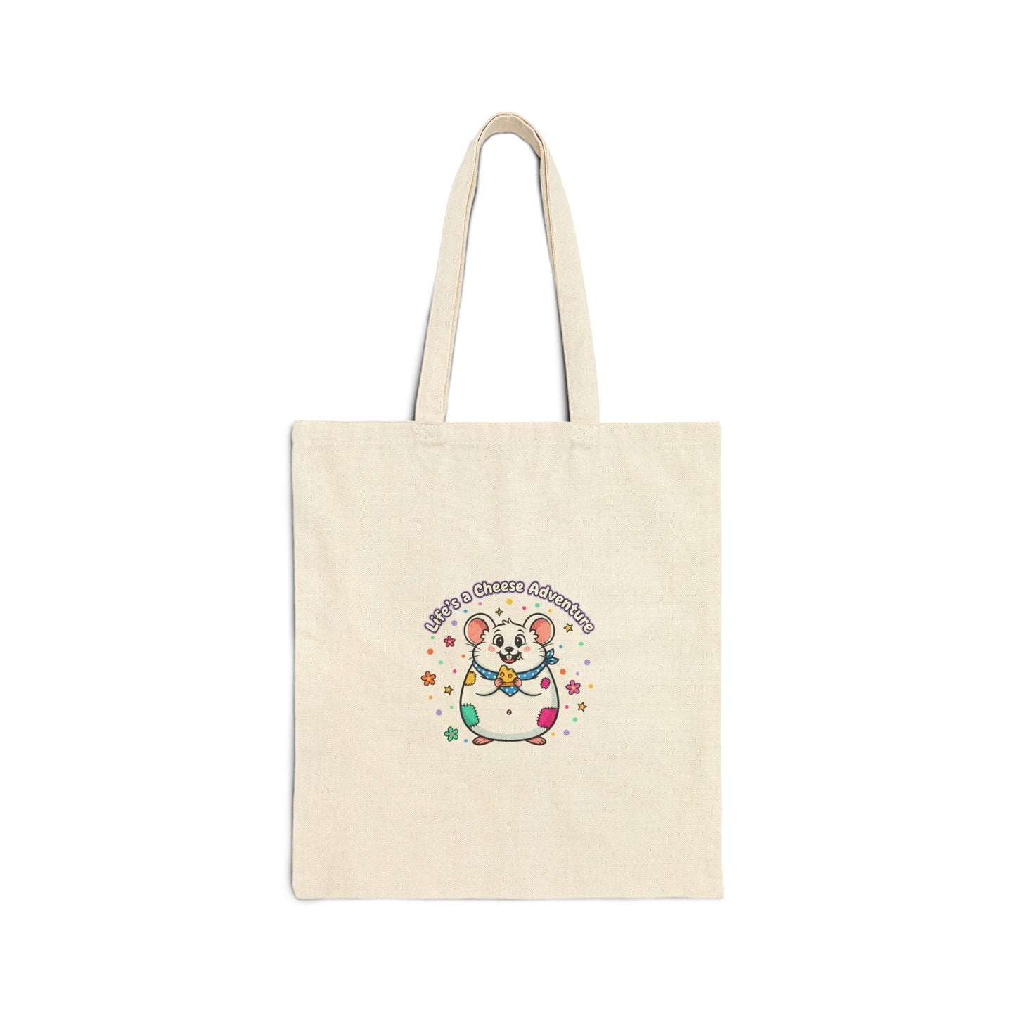 Cute Rat Cheer Tote | Rodent-Core, quirky animal pride