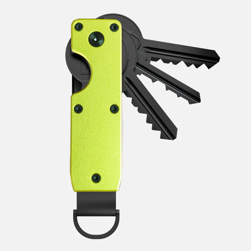 Keychain metal keychain aluminum alloy key storage keyclip