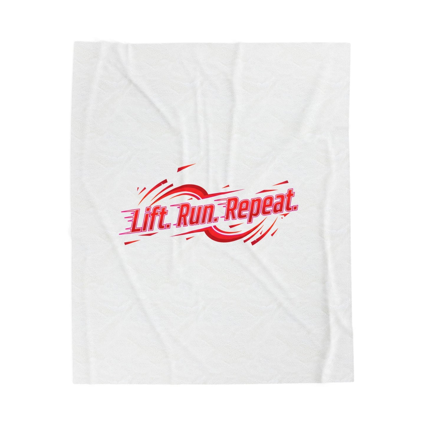 Lift Run Repeat Blanket | Fitness Motivation, Active Lifestyle Throw
