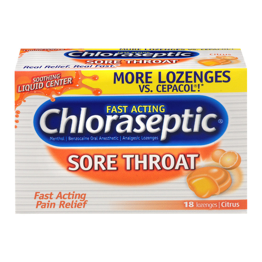 Chloraseptic Lozenges 6-10Mg  Citrus 18 Ea