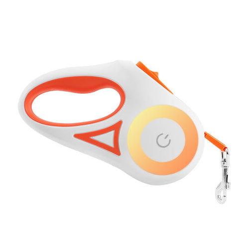 Dog Leash Retractable Leash And Dog Collar Spotlight Automatic Pet Dog