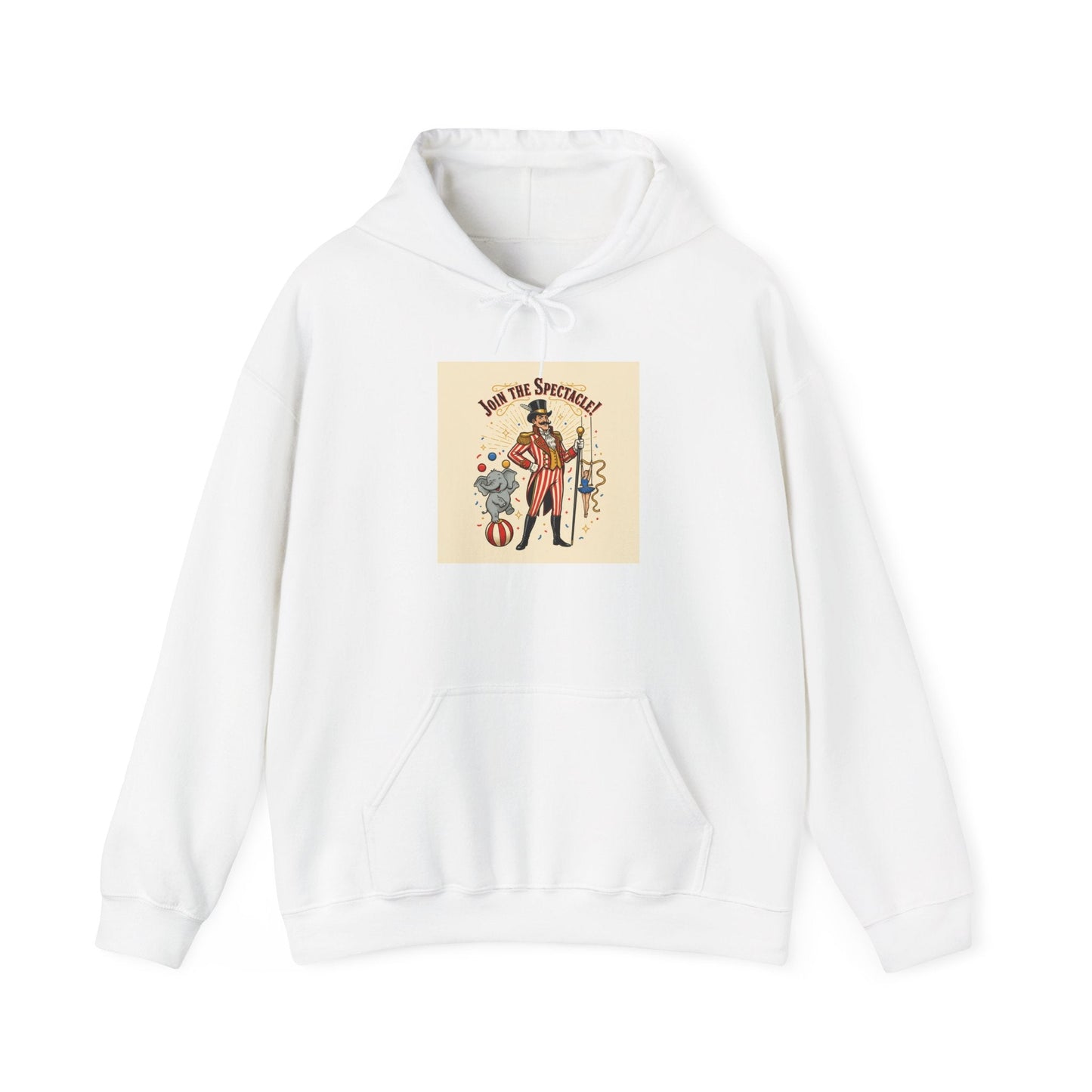 Vintage Circus Ringmaster Hoodie | carnival poster, camp circus aesthetic