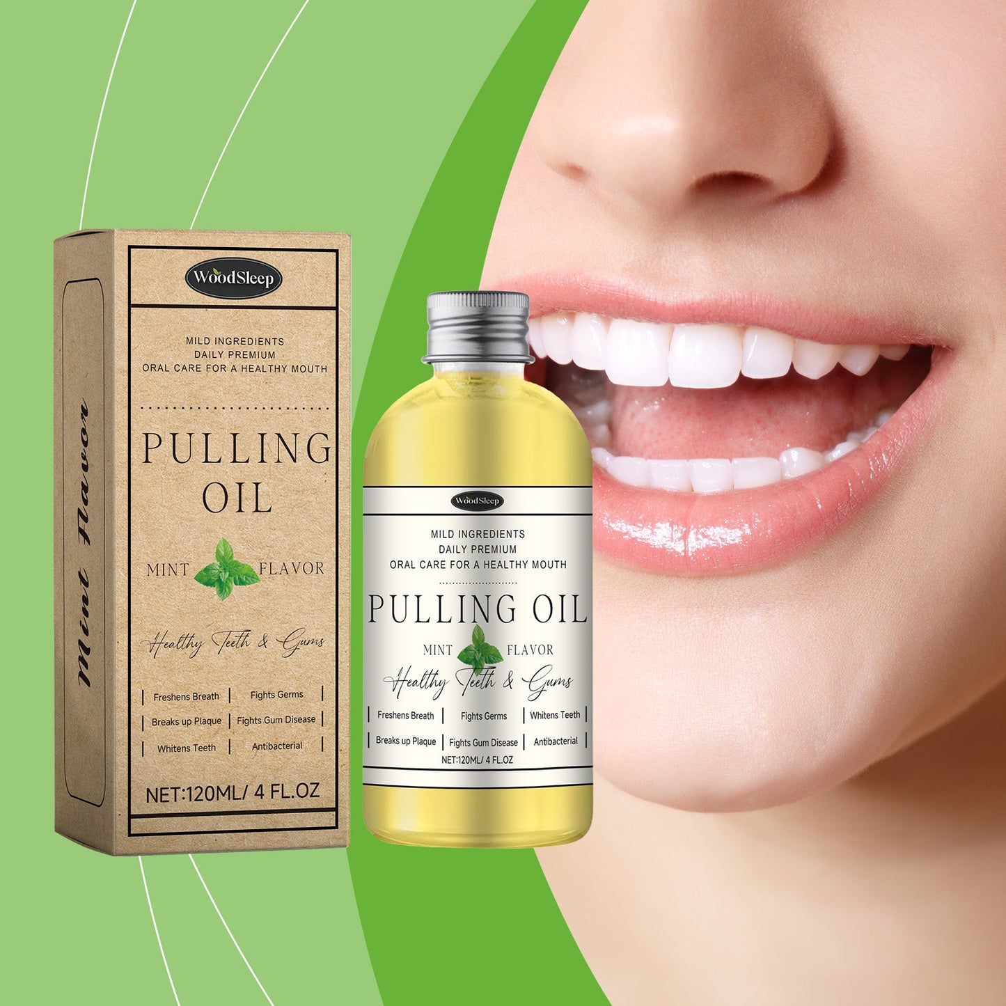 Oral Coconut Mouthwash Oral Odor Cleaning Daily Care Teeth Fresh Cleaning Solution