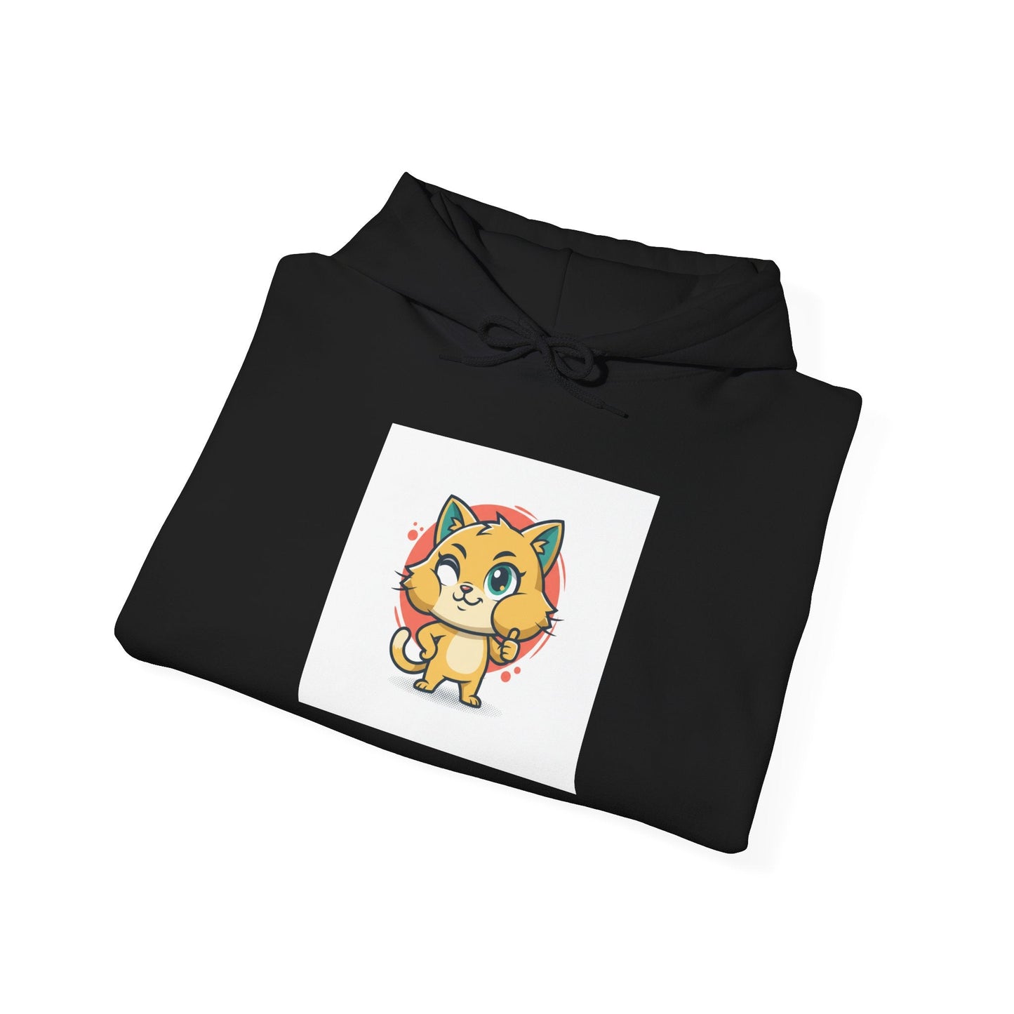 Cheeky Rodent Kitty Charm Hoodie | Rodent-Core, quirky animal design