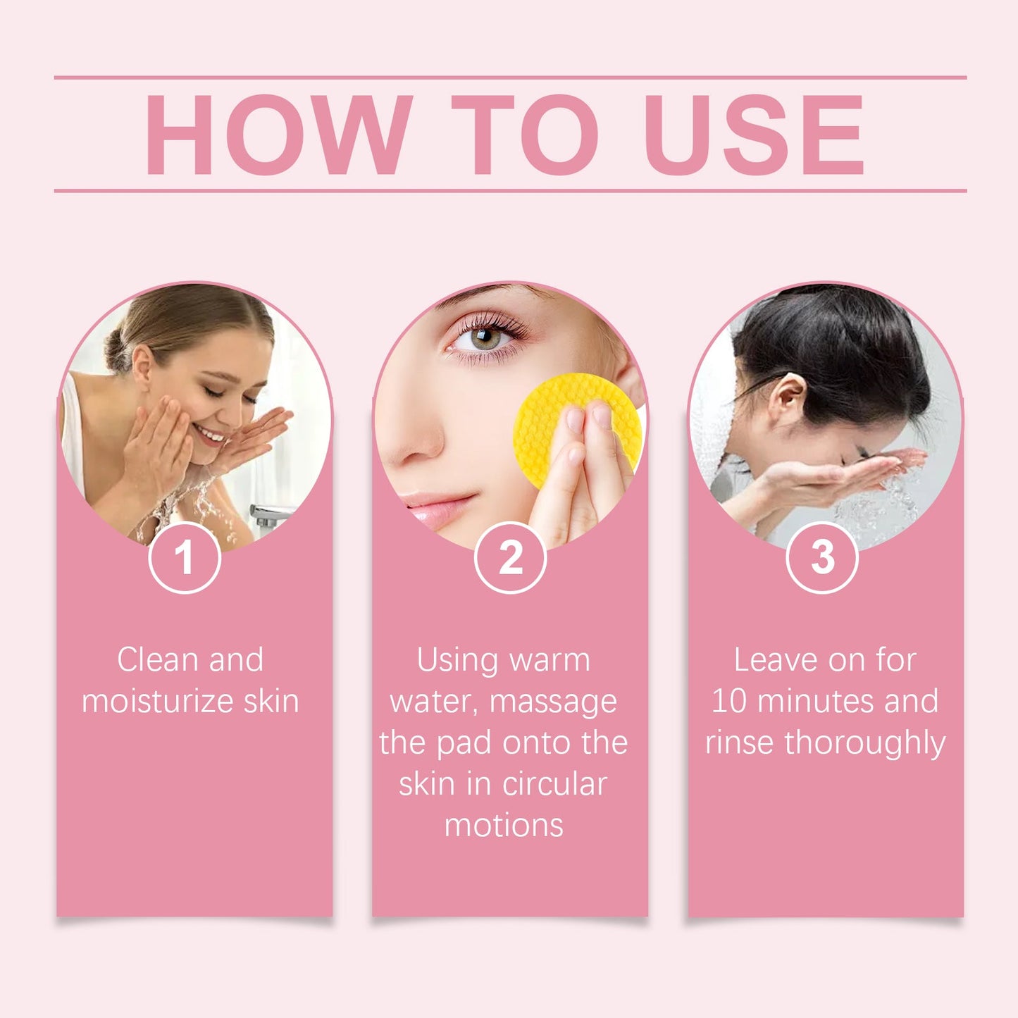 Turmeric Cleansing Pad Gently Cleanses Facial Skin And Hydrates And Moisturizes Skin Care Cleansing Pad