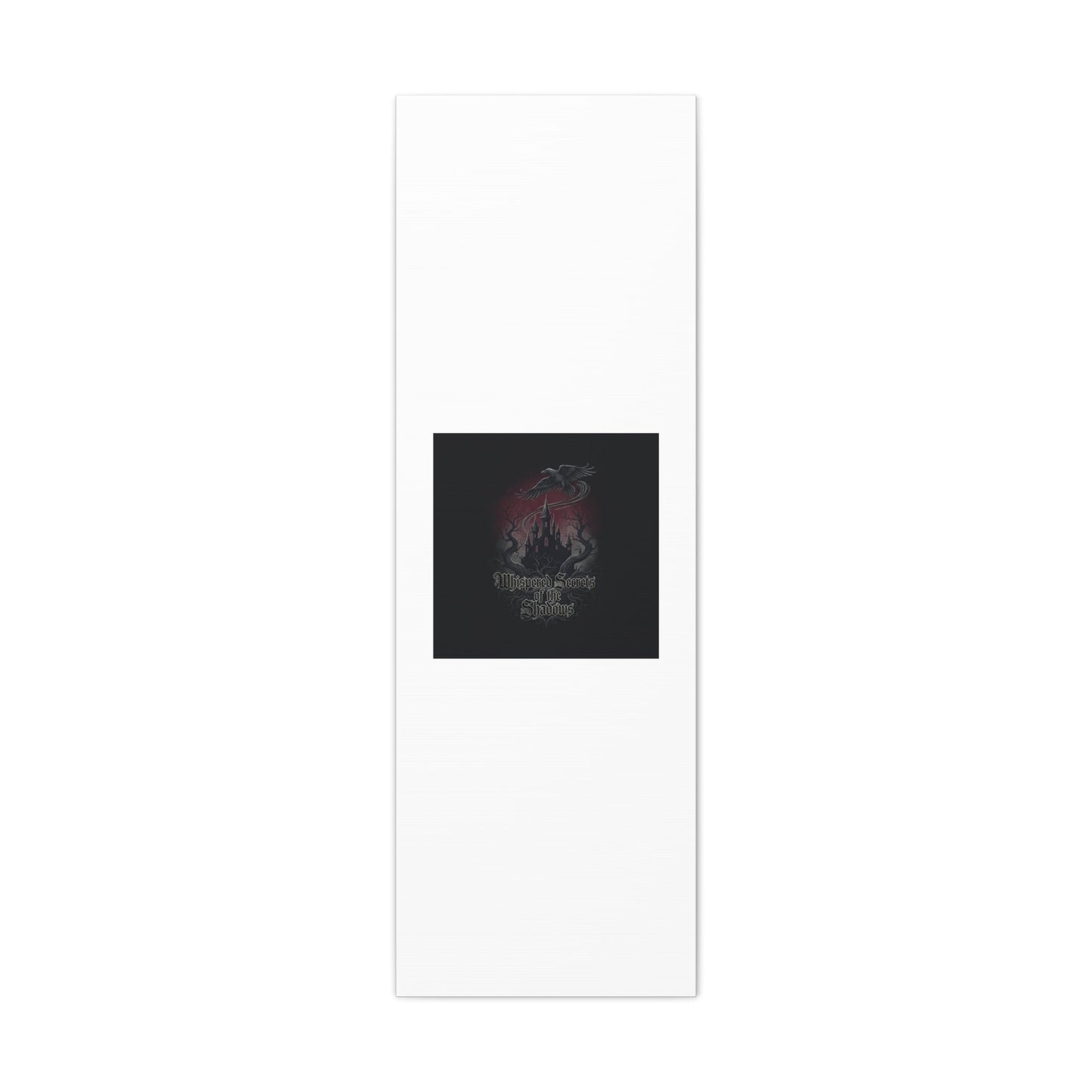 Whispered Secrets of the Shadows Castle Wall Art, Matte Canvas | Gothic Medieval Decor