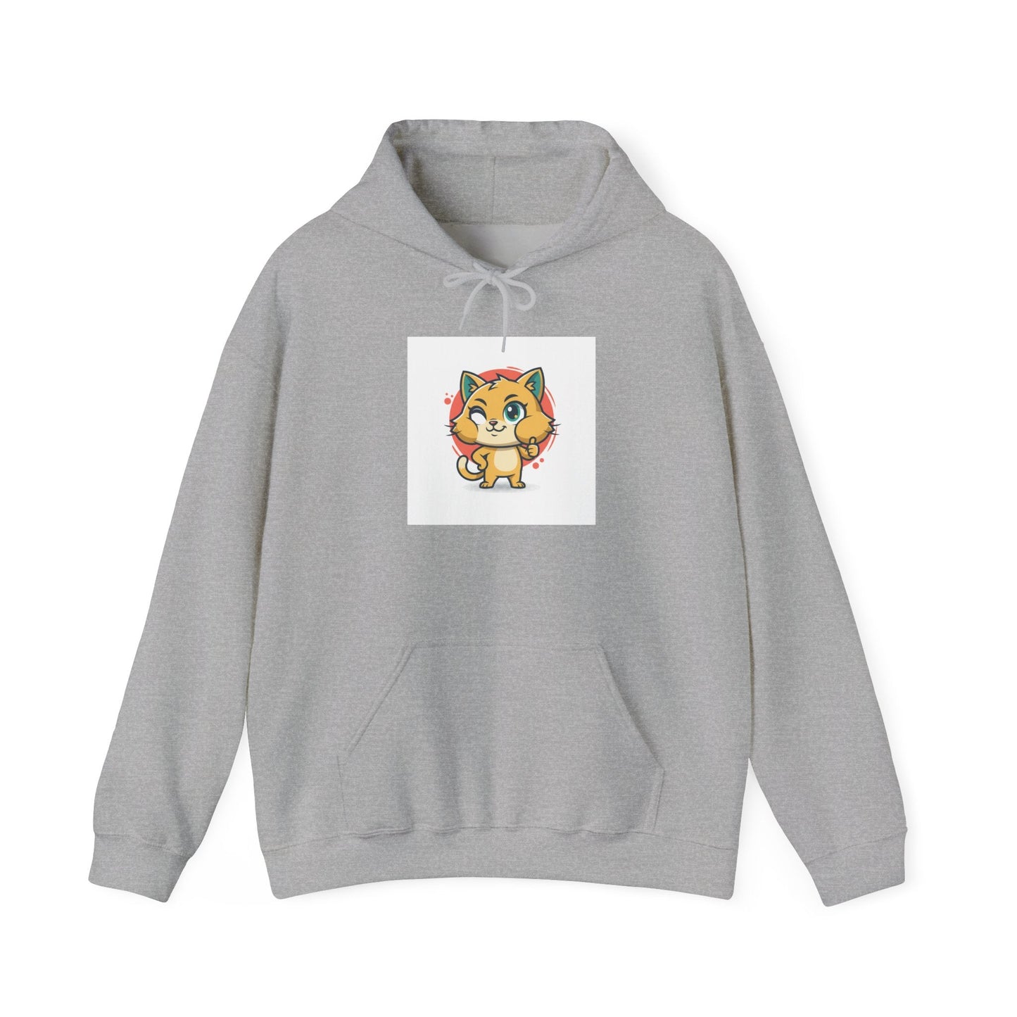 Cheeky Rodent Kitty Charm Hoodie | Rodent-Core, quirky animal design