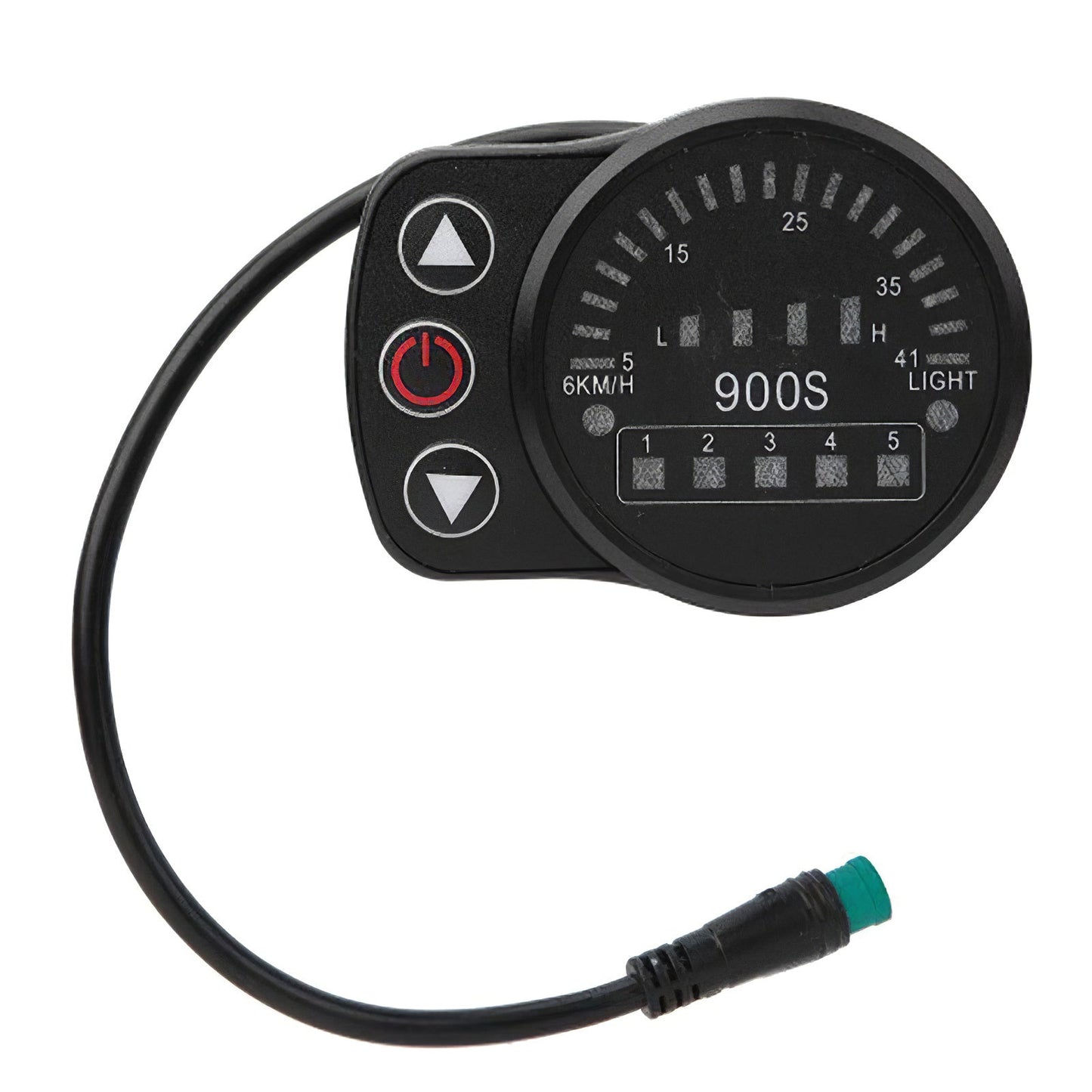 Bicycle Modified Lithium Battery Power With Quantum KT-LED900S Meter