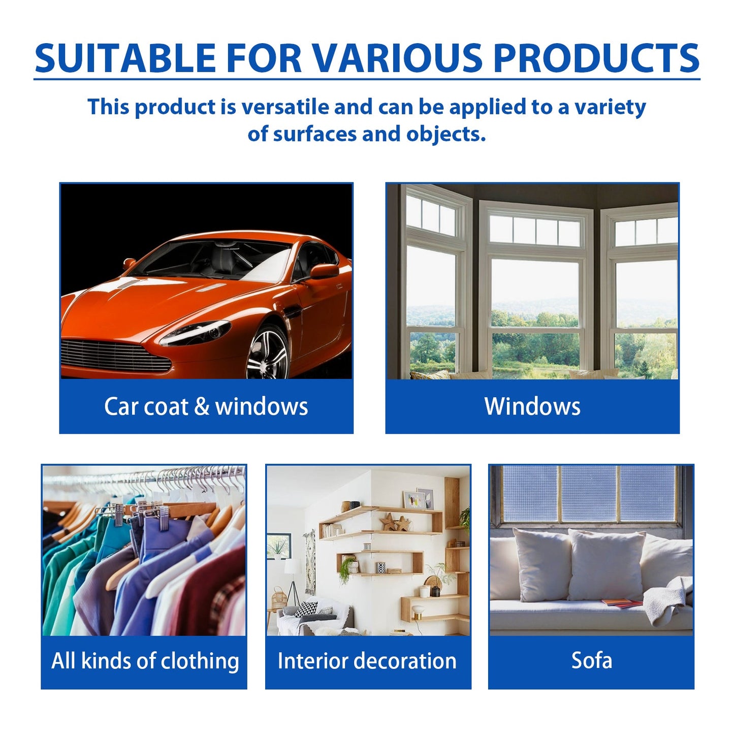 Multipurpose Nano Protection Spray, Tile Countertop Scratch Repair Stain Remover Multi-Functional Retreader