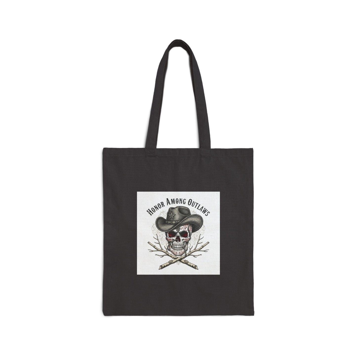 Western Skull Art Tote | Western-Gothic, Gothic Americana
