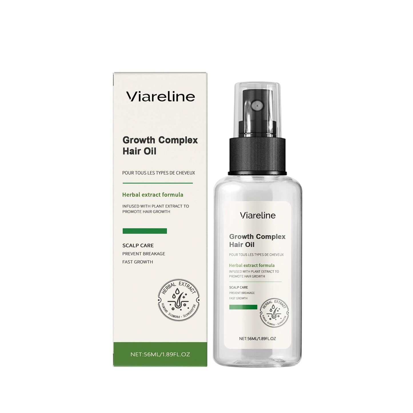 Herbal Hair Care Essential Oil Repair Dry, Hydrating, Smooth And Improve Frizzy Hair Care Essence