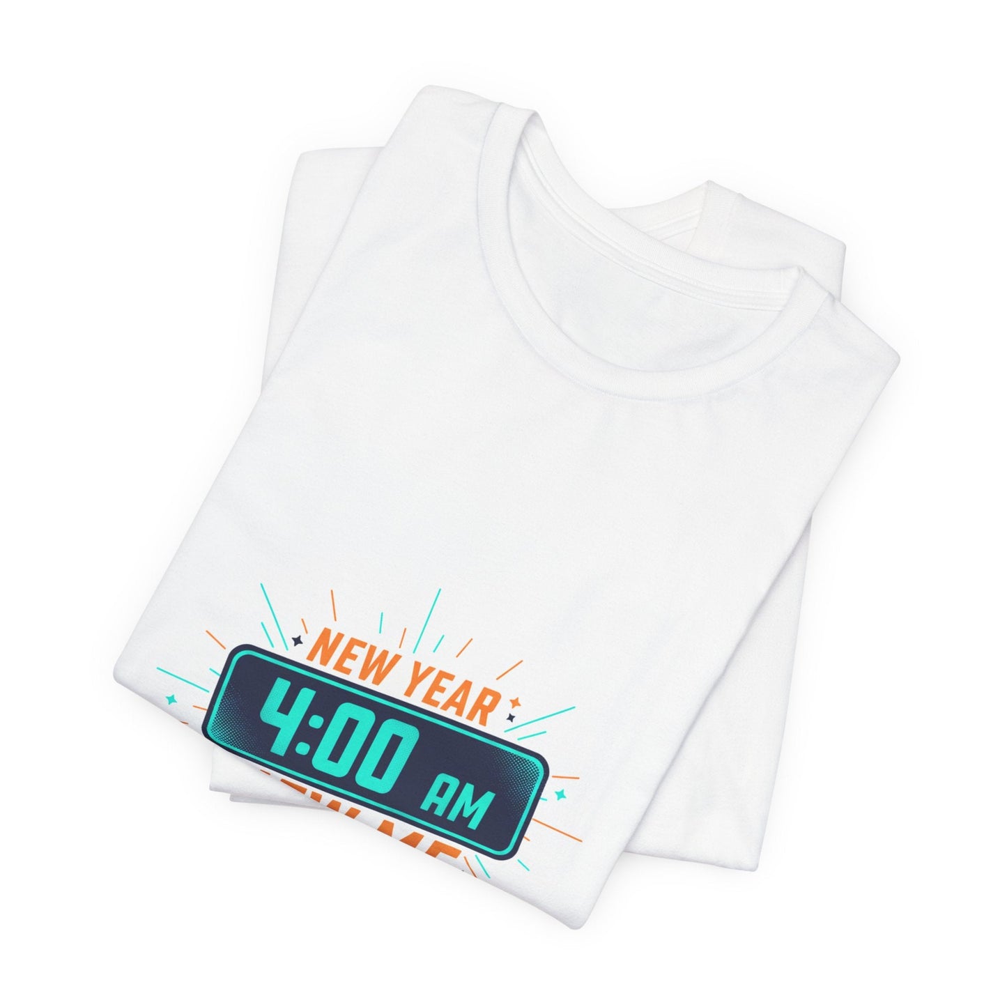 New Year 4:00 AM New Me Tee | Holiday Apparel, Festive Party Shirt