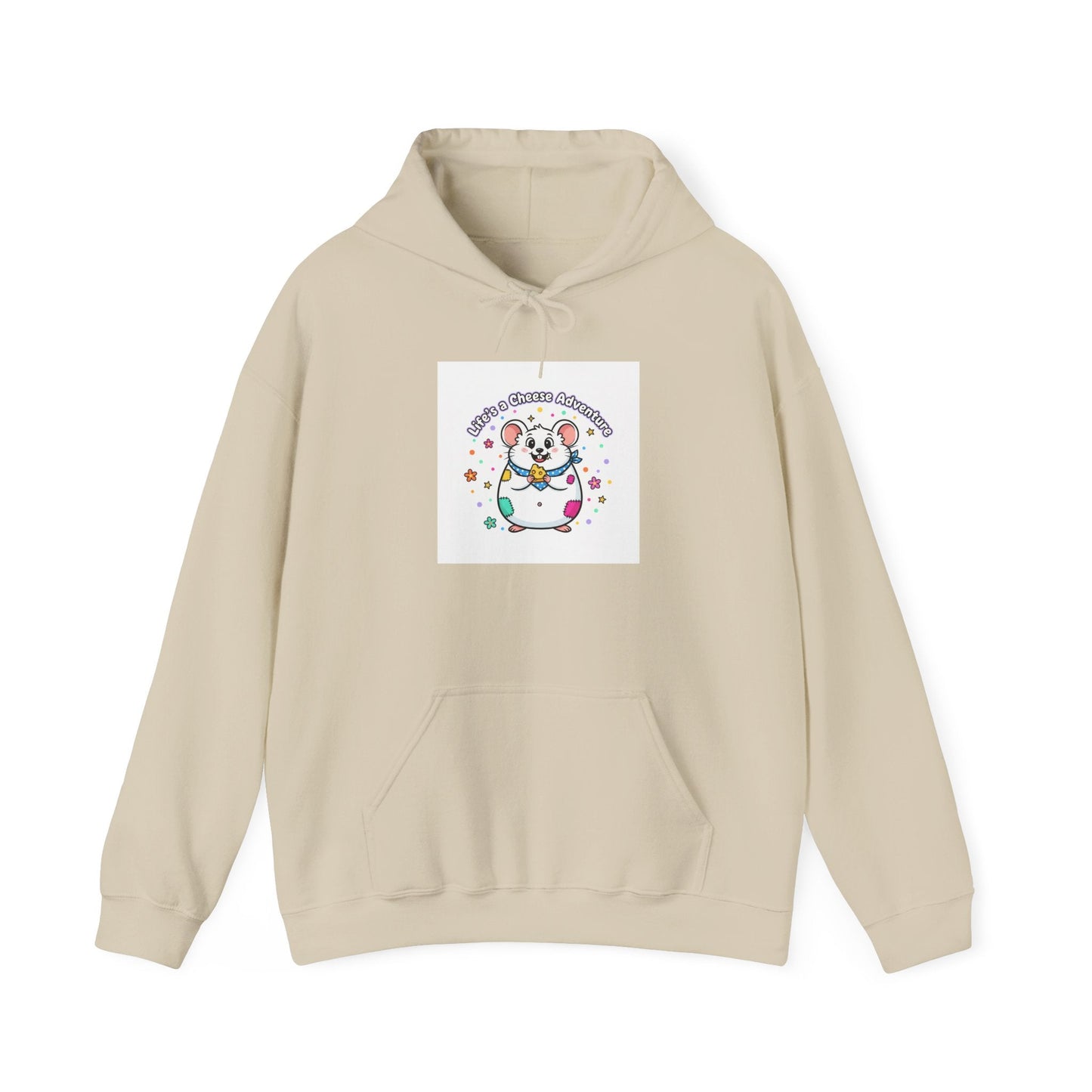 Cheeky Rodent Pride Hoodie | Rodent-Core rat art print, quirky animal design