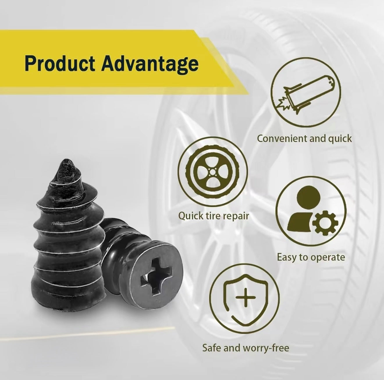 TireFix Rubber Nail Kit