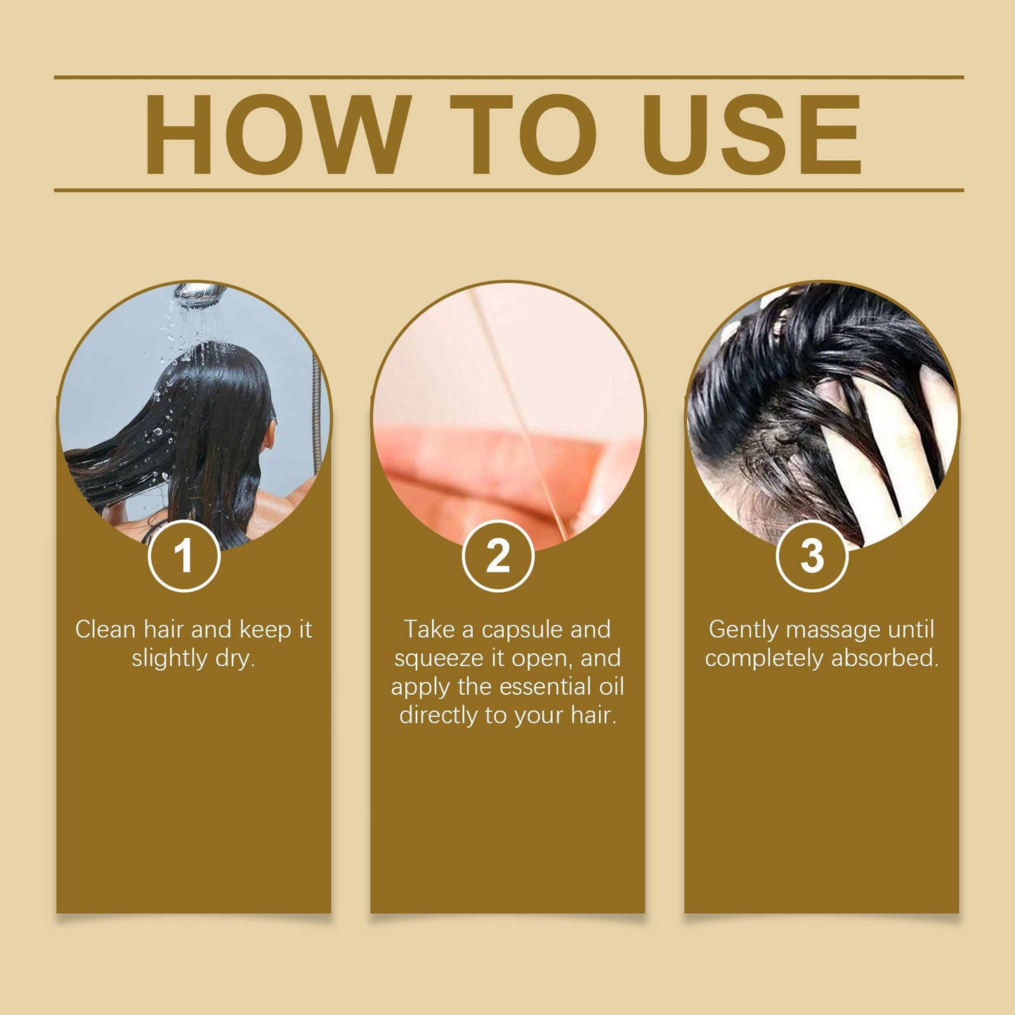 Argan Hair Care Oil Repair Dry Split Hair, Smooth And Glossy Hair Care Oil