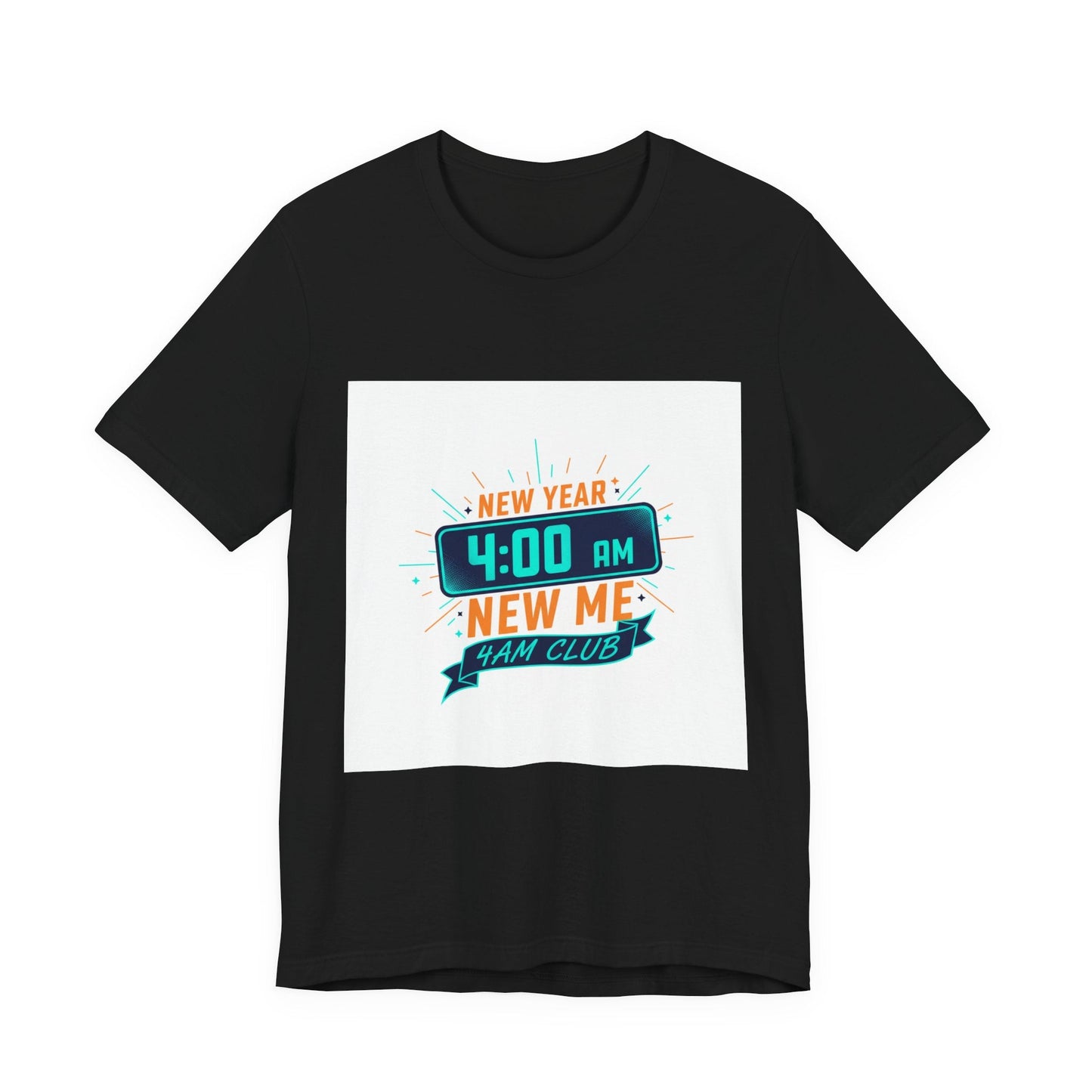 New Year 4:00 AM New Me Tee | Holiday Apparel, Festive Party Shirt