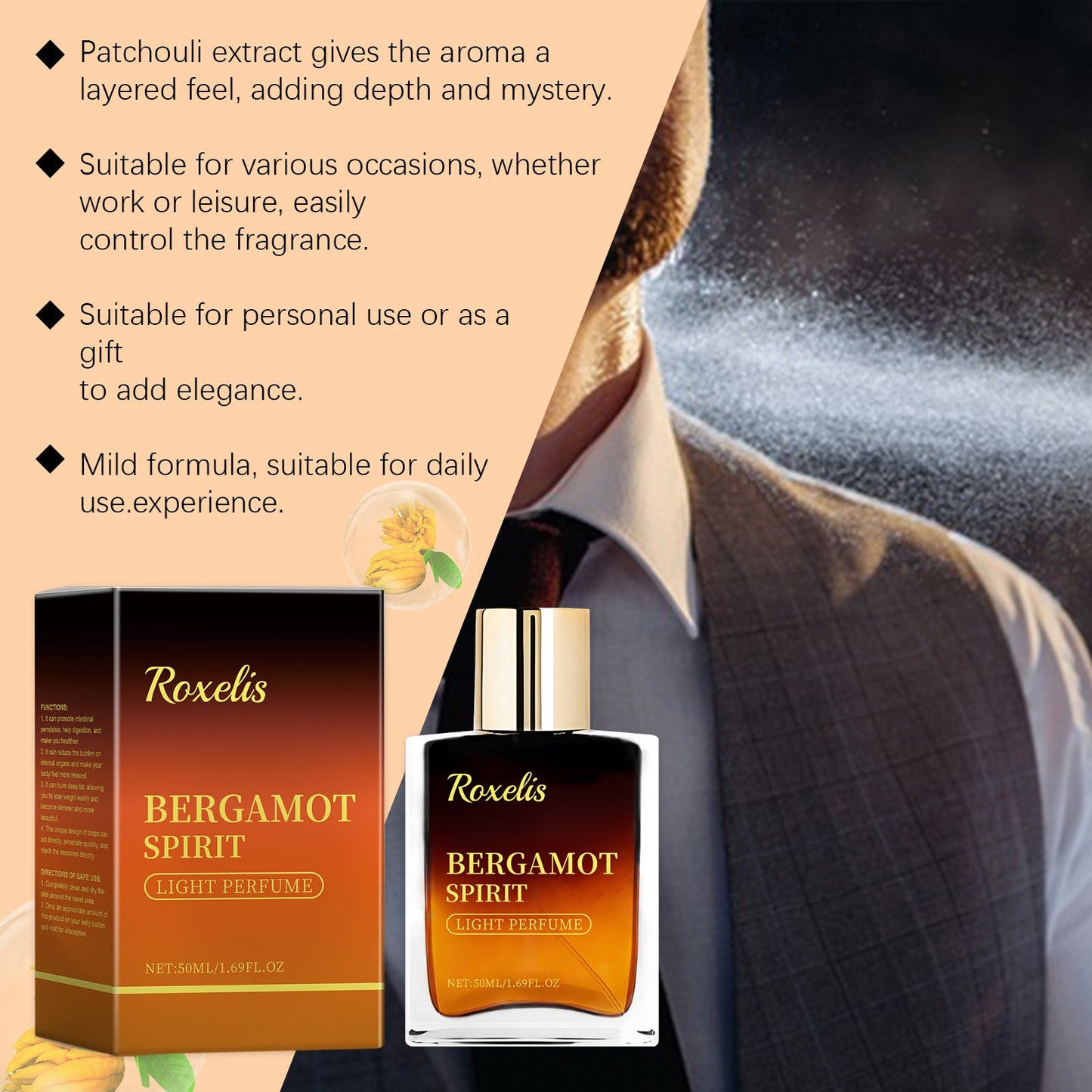The Charming Fragrance Of Bergamot Fresh Citrus Fragrance Pleasant And Vibrant Light Natural Fragrance Lasting Fragrance