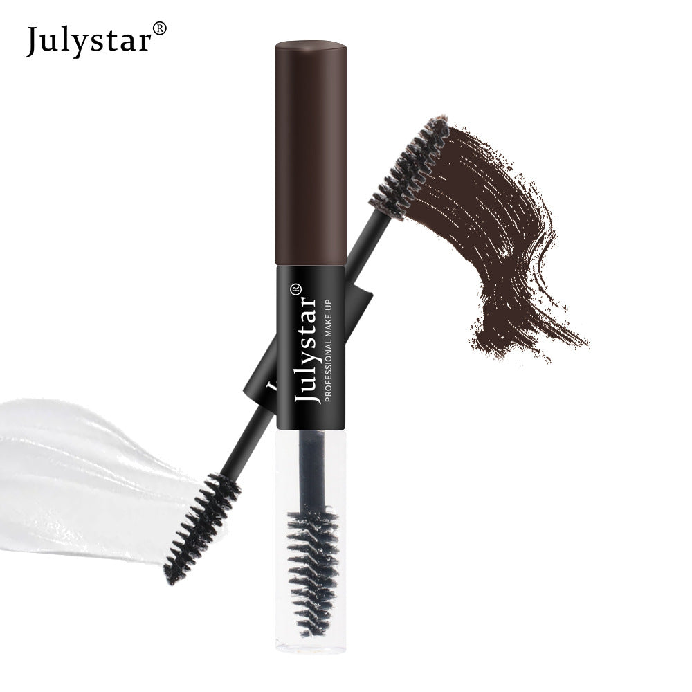 Liquid Waterproof And Non Dizzy Eyebrow Dye Cream Double Head Dyeing And Setting Three-Dimensional Eyebrow Dye Cream