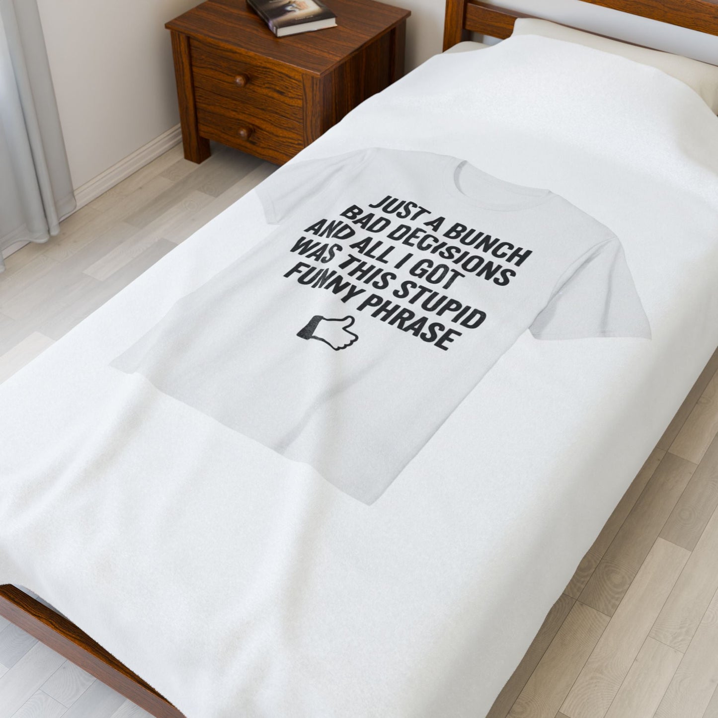 stupid funny phrase blanket | sarcastic introvert humor, anxiety humor