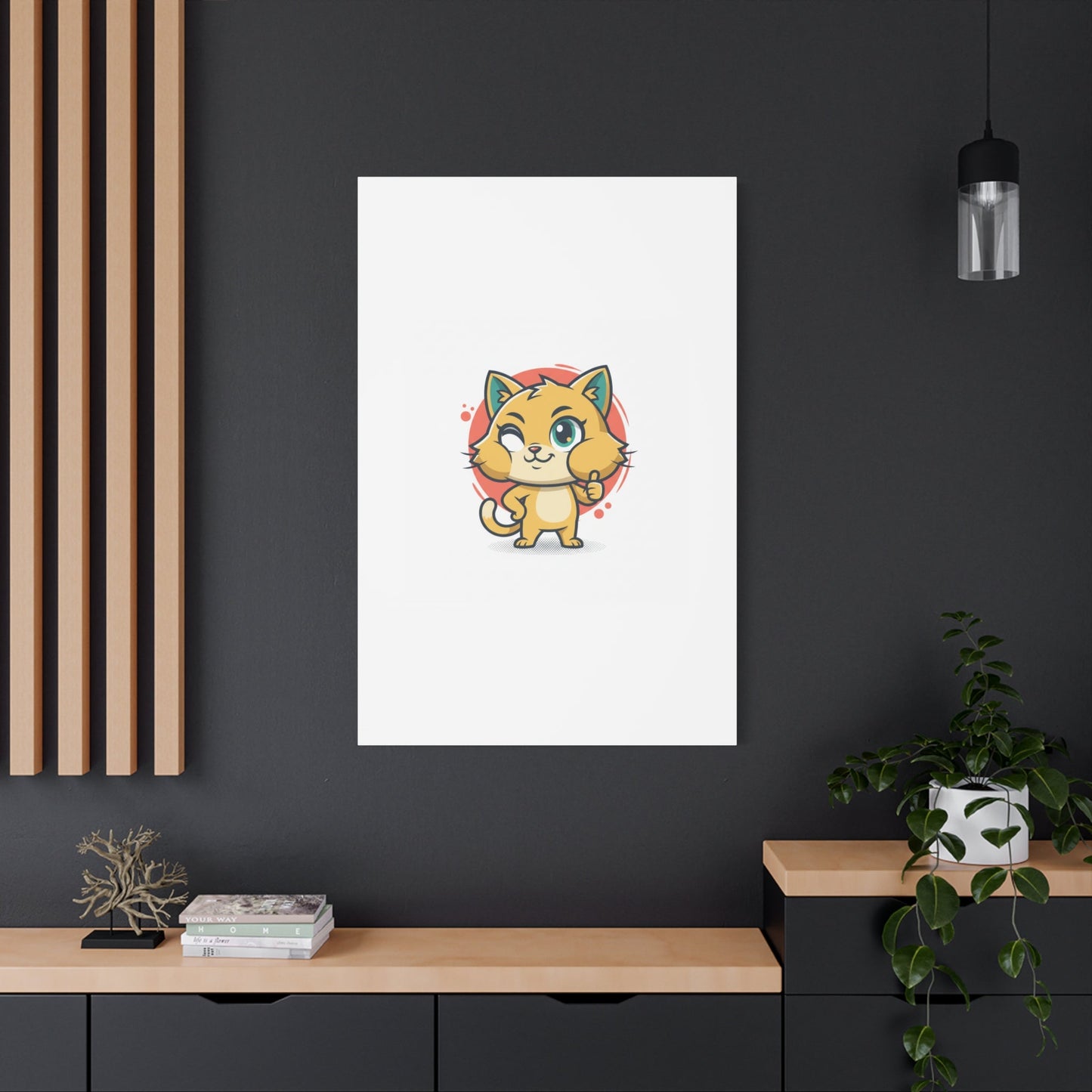 Cheeky Rodent Art Print | Rodent-Core Cute Rat/Mice Wall Canvas