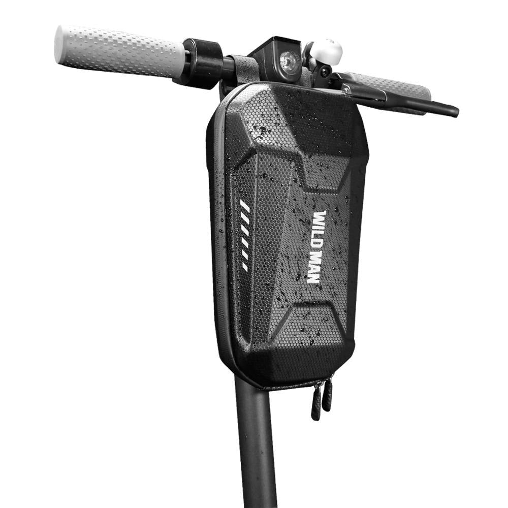 Universal Waterproof Electric Scooter Storage Bag, Front Carrying Bag for Kick Scooters Folding Bike