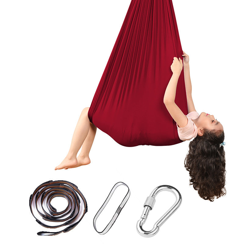 Children's hammock sensory swing yoga indoor adult outdoor training hanging chair
