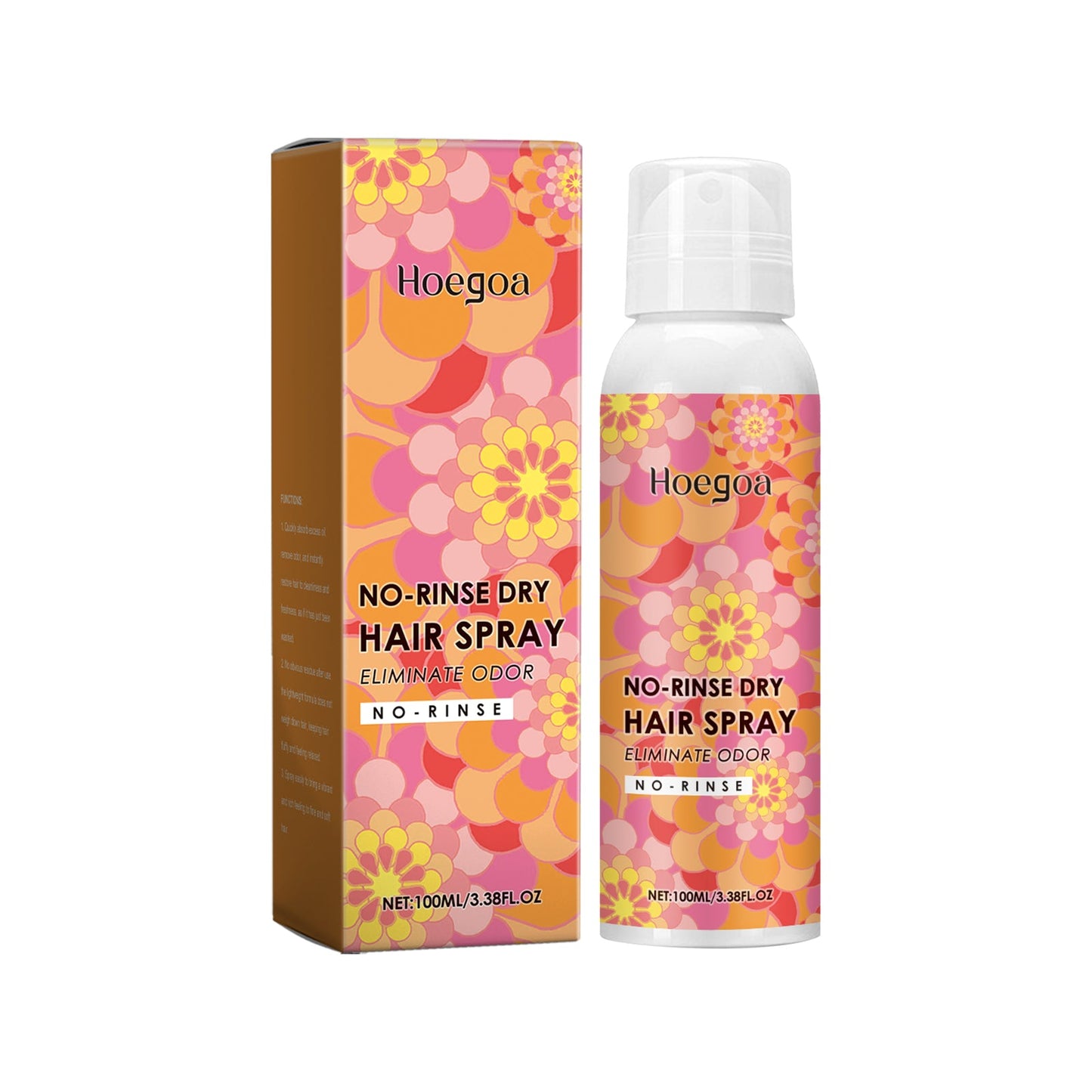 Leave-In Dry Hair Spray Light And Fragrant, Fresh And Non-Sticky Hair Volumizing Quick-Drying Spray