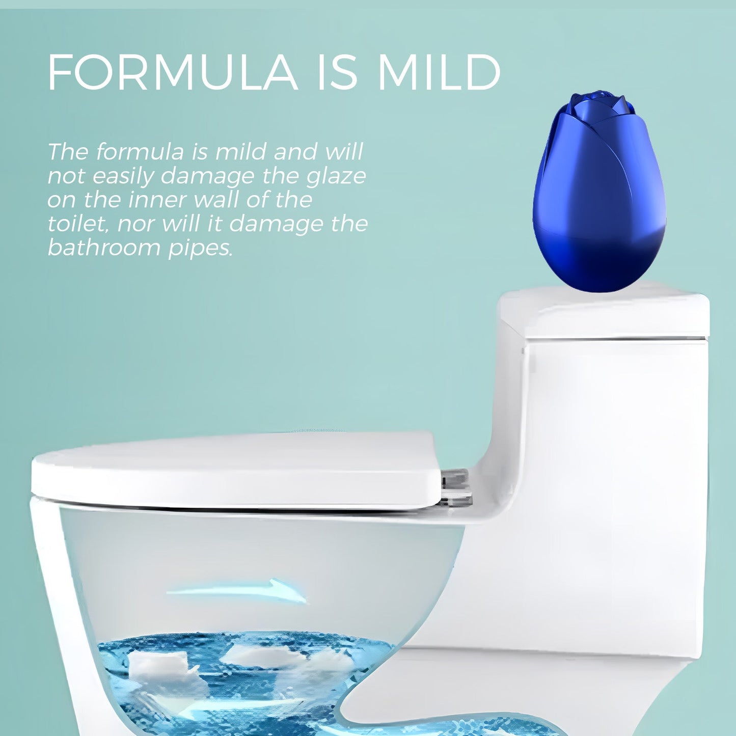 Toilet Cleaner, Household Bathroom Toilet Decontamination Descaling Fragrant Clean Toilet Deodorant Agent