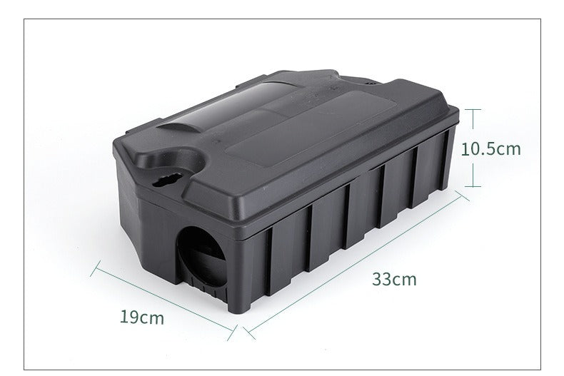 Rat Bait Station Outdoor  Rat Trap Outdoor with Key Eliminates Rats Fast. Keeps Children and Pets Safe Indoor Outdoor (Bait not Included)