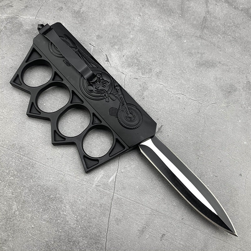 Outdoor Knife Glove Knife Stainless Steel Knife Field Survival Knife Portable Pocket Knife Defense Knife Fruit Knife