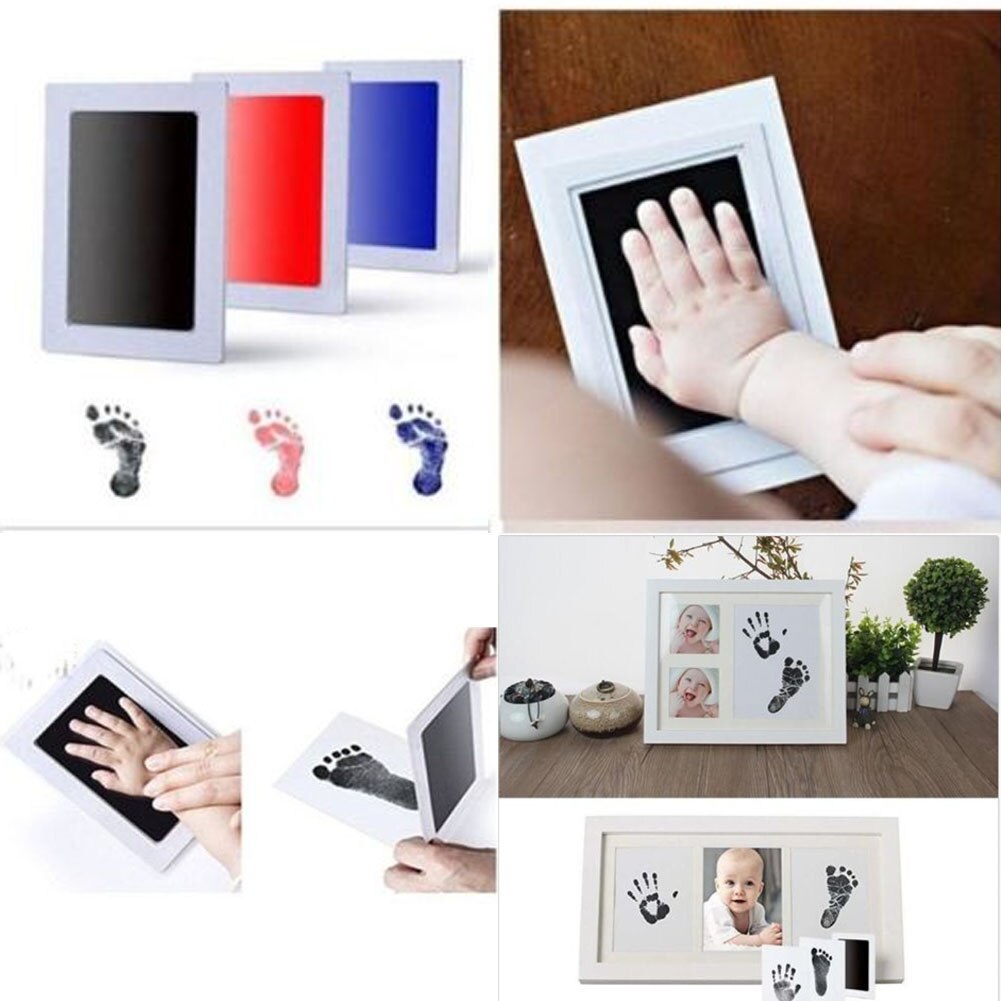 Baby Paw Print Pad Foot Photo Frame Touch Ink Pad