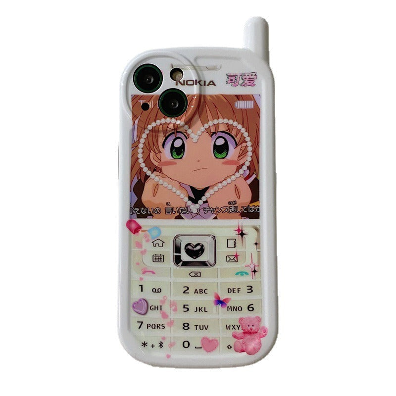 Cartoon Big Brother for Apple 13 Phone Case iPhone12promax Cute 14 Silicone Soft Case XR All inclusive Cover