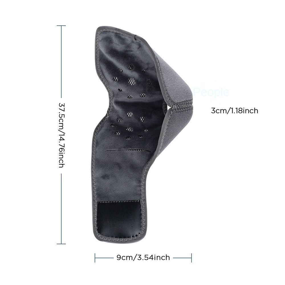 USB Heated Ankle Support with Hot Compress Massage Function Rechargeable Foot Ankle Joint Care and Foot Massager