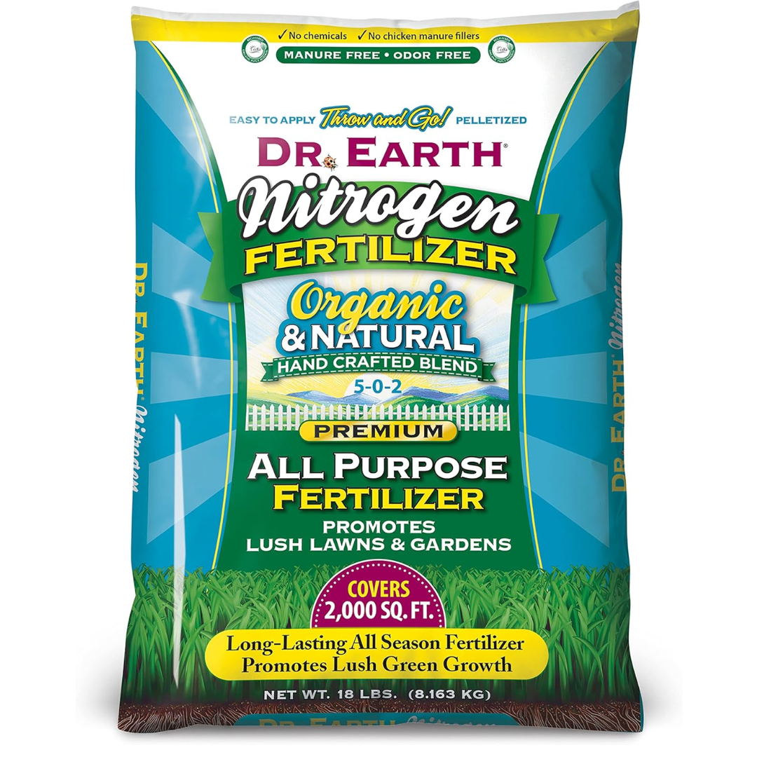 Dr. Earth Organic Nitrogen Fertilizer Blend (5‑0‑2)