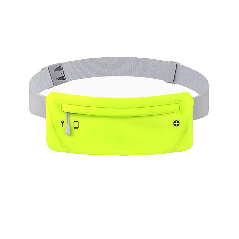 Sports chest waist bag dual-use men's and women's lightweight high-end super Pu crossbody bag outdoor internet famous running phone bag