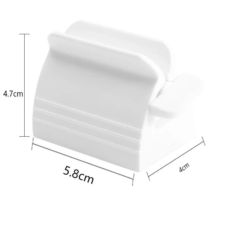 New Bathroom Accessories Toothpaste Squeezer Tooth Paste Dispenser Tube Squeezer Facial Cleanser Press Rolling Holder for Kids