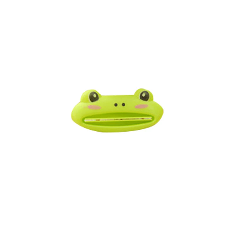 New Bathroom Accessories Toothpaste Squeezer Tooth Paste Dispenser Tube Squeezer Facial Cleanser Press Rolling Holder for Kids