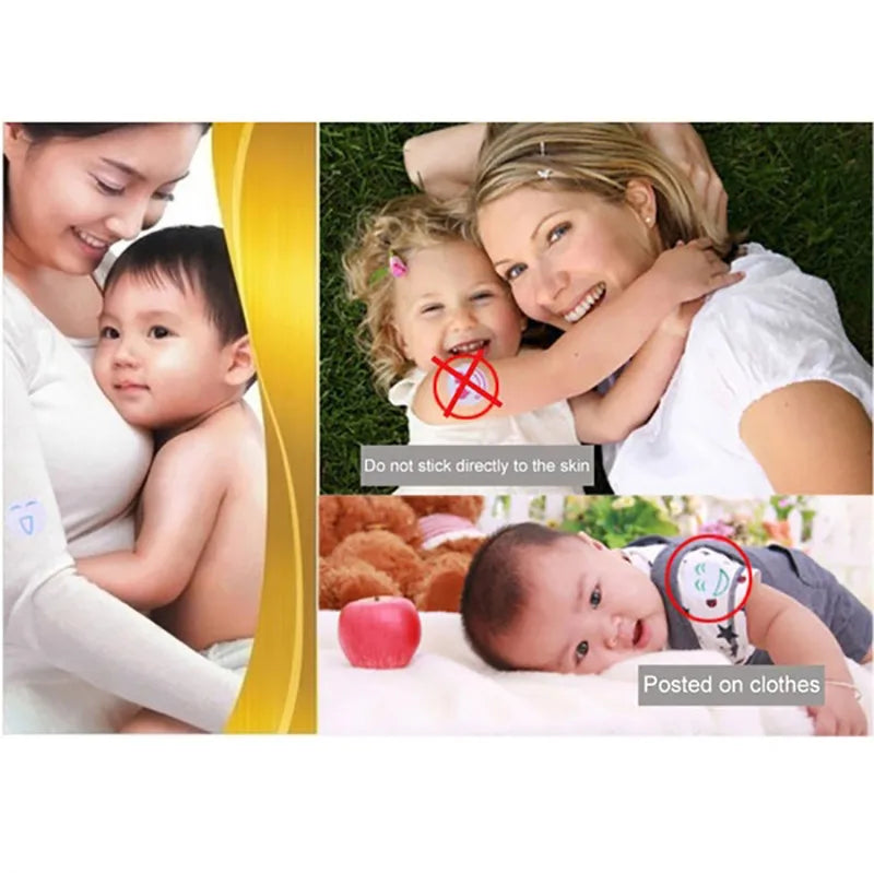 300Pcs Mosquito Repellent Patches Stickers Natural Non Toxic Pure Essential Oil Camping Travel Children Adult Repellent Stickers