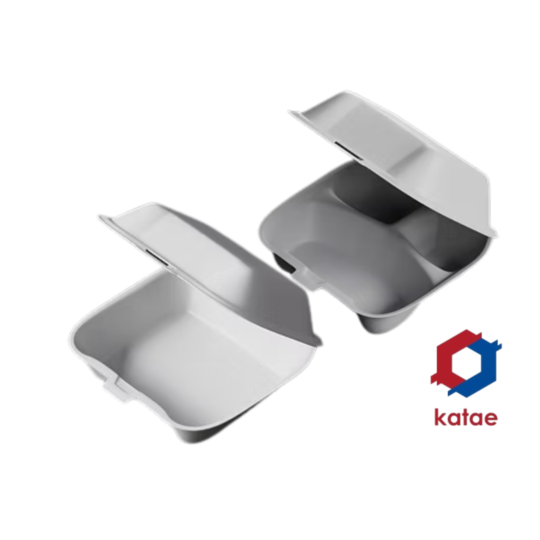 KATAE Plastic Tray with Dividers, 10 pack
