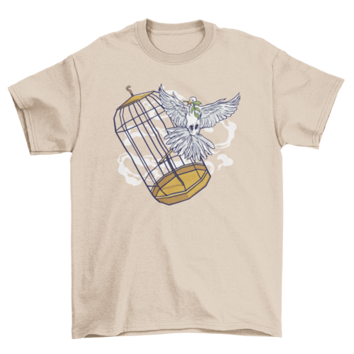 Free dove t-shirt