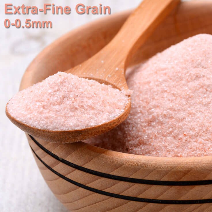 Black Tai Salt Co.'s ( Food Grade) - Authentic, Food Grade, Finely Ground Himalayan Salt - Himalayan Salt  Fine Grade 5lbs. Fumigation Free! No Additives, Natural, Vegan - 40 POUNDS