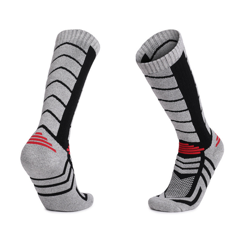 Cashmere socks Merino wool socks Autumn and winter snow socks High tube socks Outdoor skiing socks Mountaineering towel socks