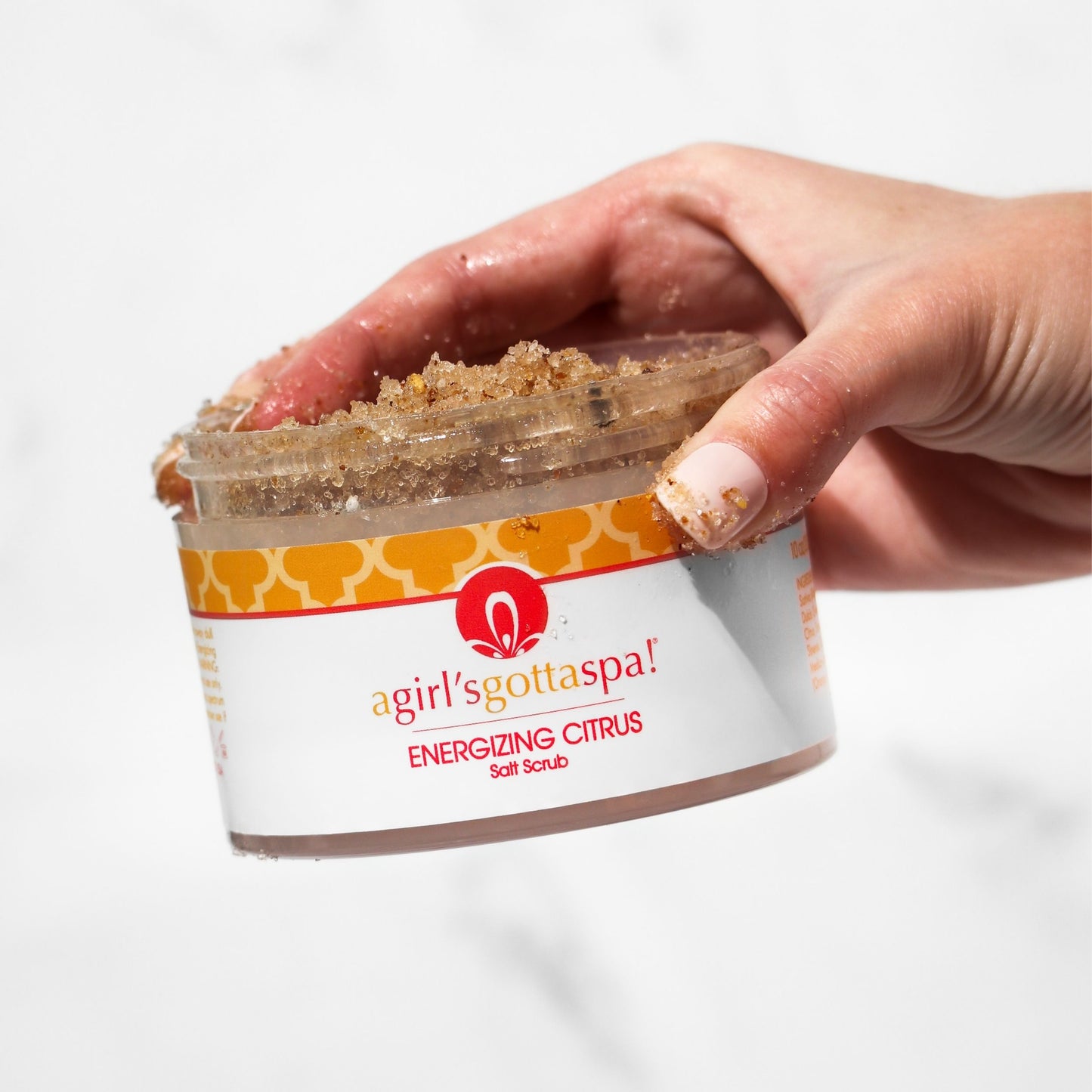 Energizing Citrus Salt Body Scrub