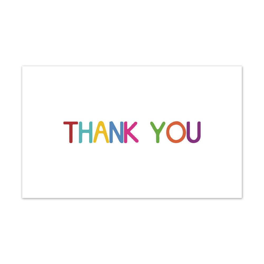 English Holiday Thank You Simple And DIY Creative Greeting Card
