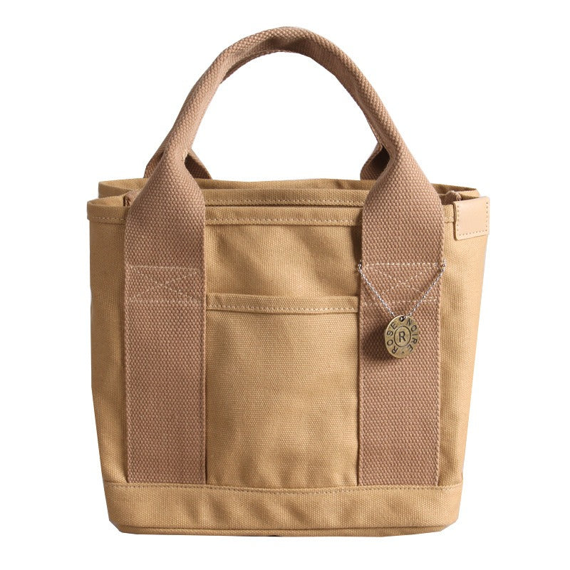 High Grade Canvas Bag Bento Bag Handbag 16A Canvas Women's Bag Handbag