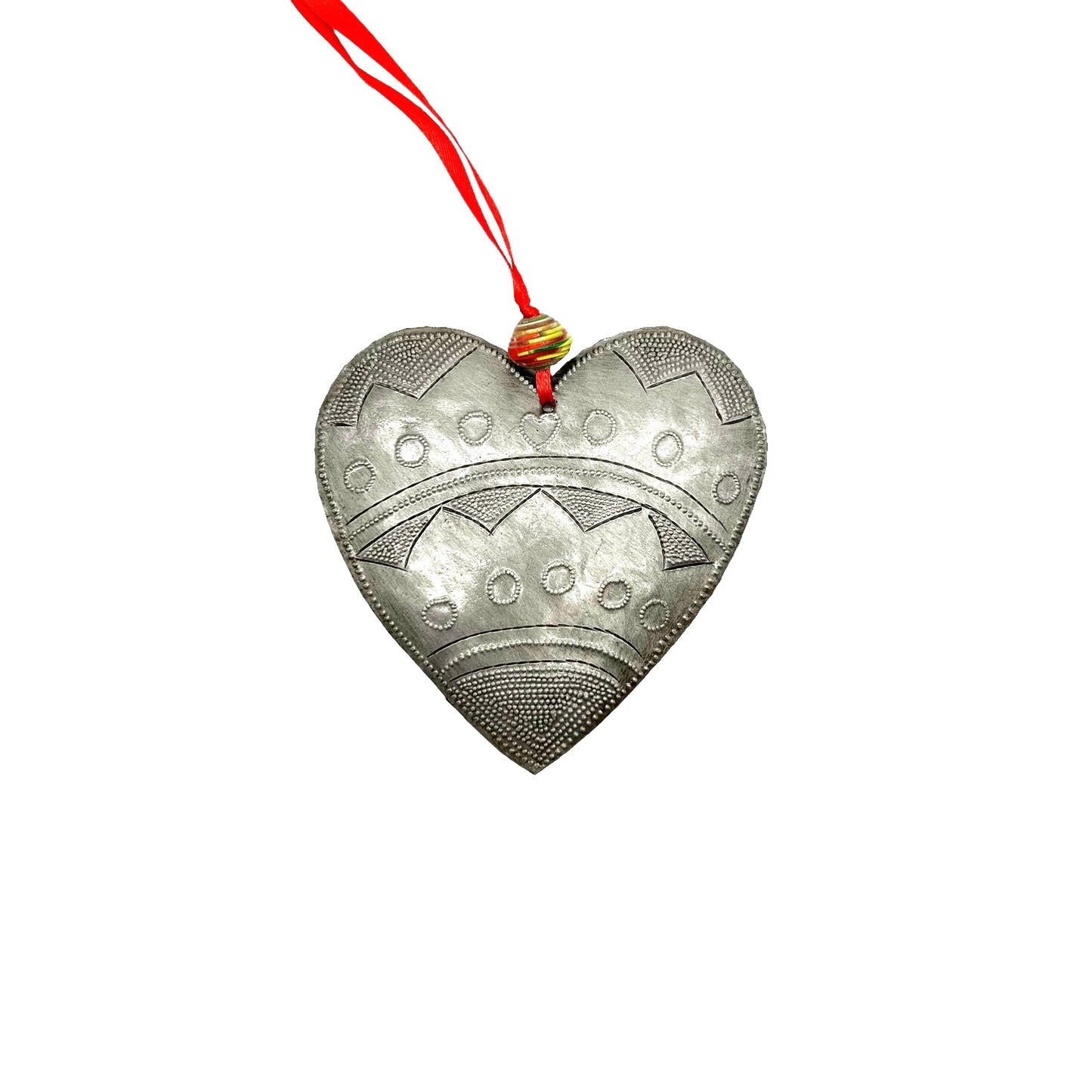 Steel Heart Ornament