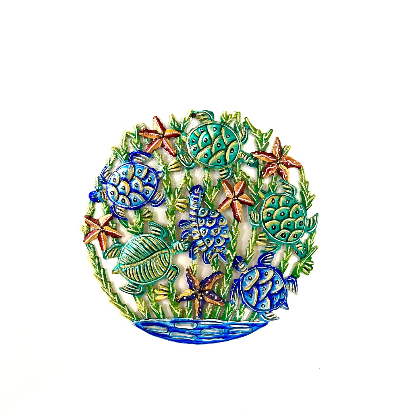 Turtle Round Wall Art